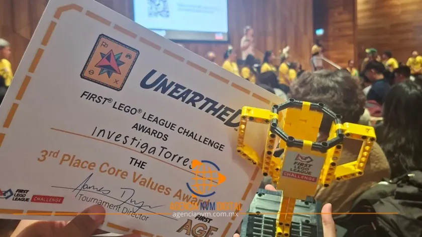 Triunfa equipo mexiquense en FIRST LEGO League, Australia 2026
