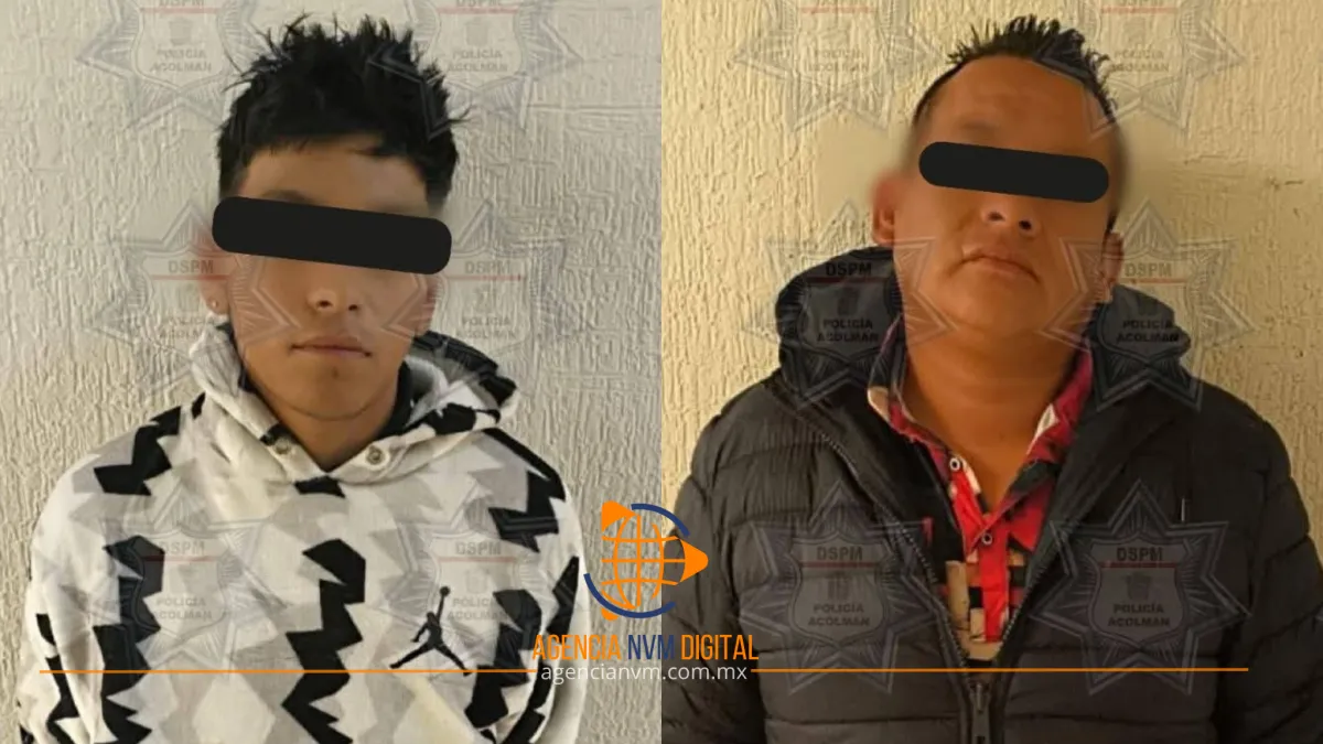 Detienen a motociclistas con posibles sustancias ilícitas en Acolman