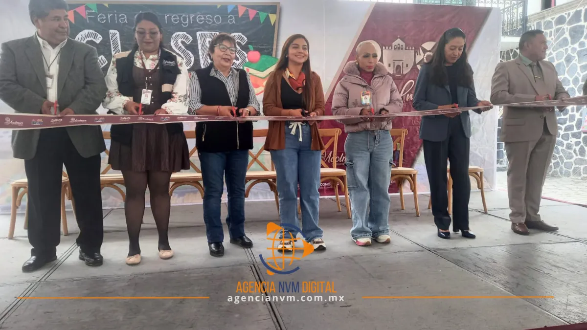 Arranca la Feria de Regreso a Clases en Acolman