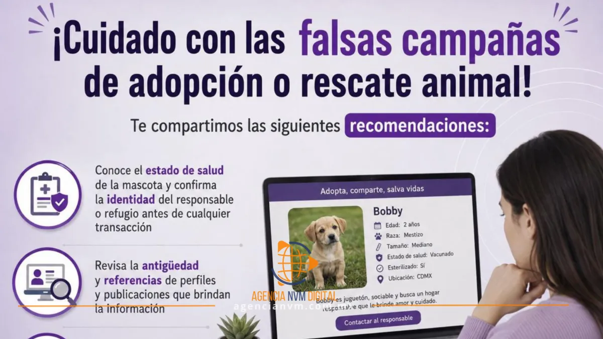 Evita estafas al adoptar mascotas en redes sociales