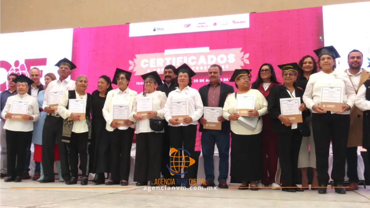 Certifican a 295 adultos mayores de Texcoco en primaria y secundaria  
