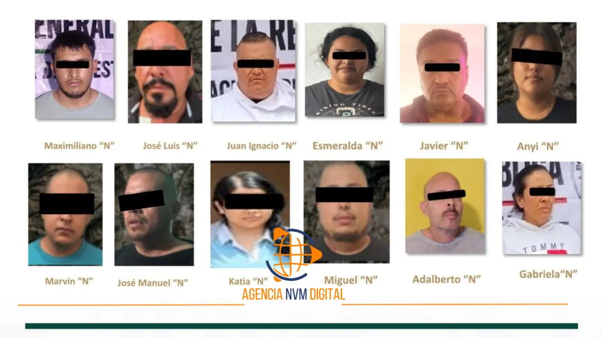Detienen a 12 extorsionadores de aguacateros en Michoacán
