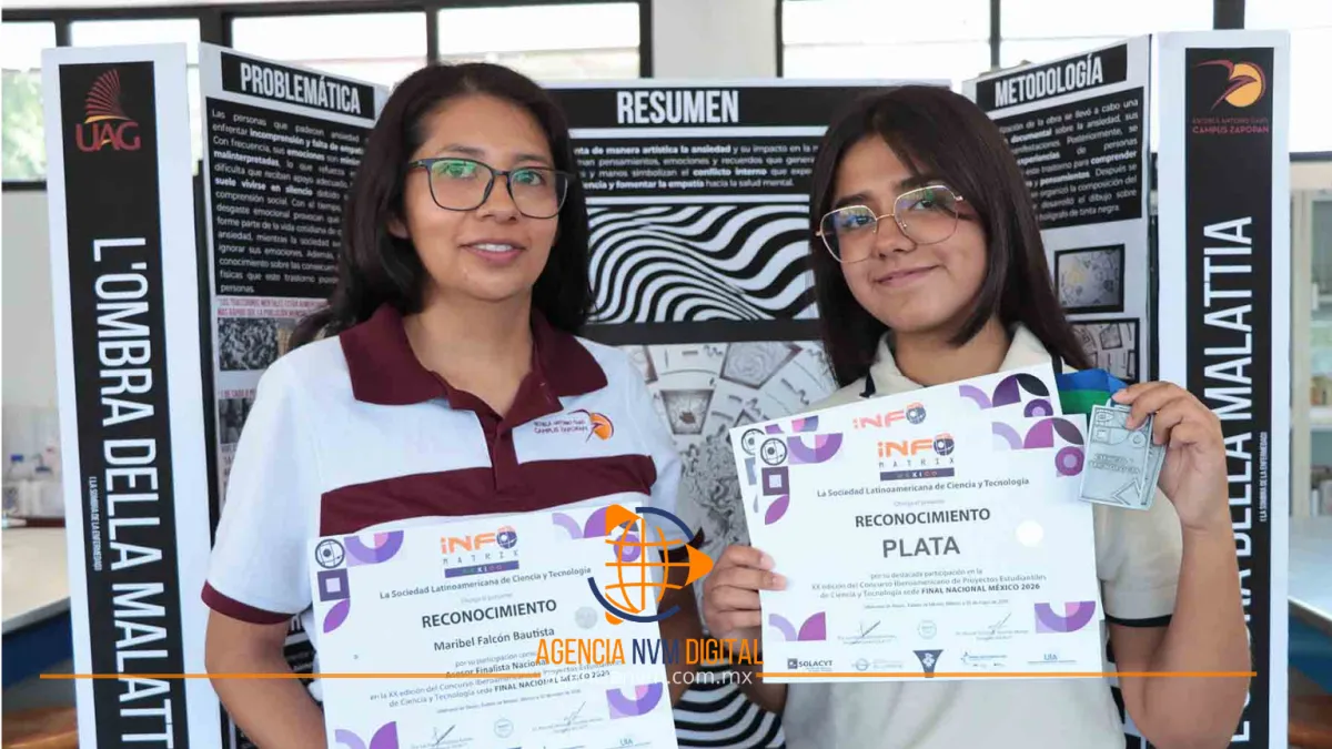 Destaca estudiante de la UAG en Infomatrix México 2026