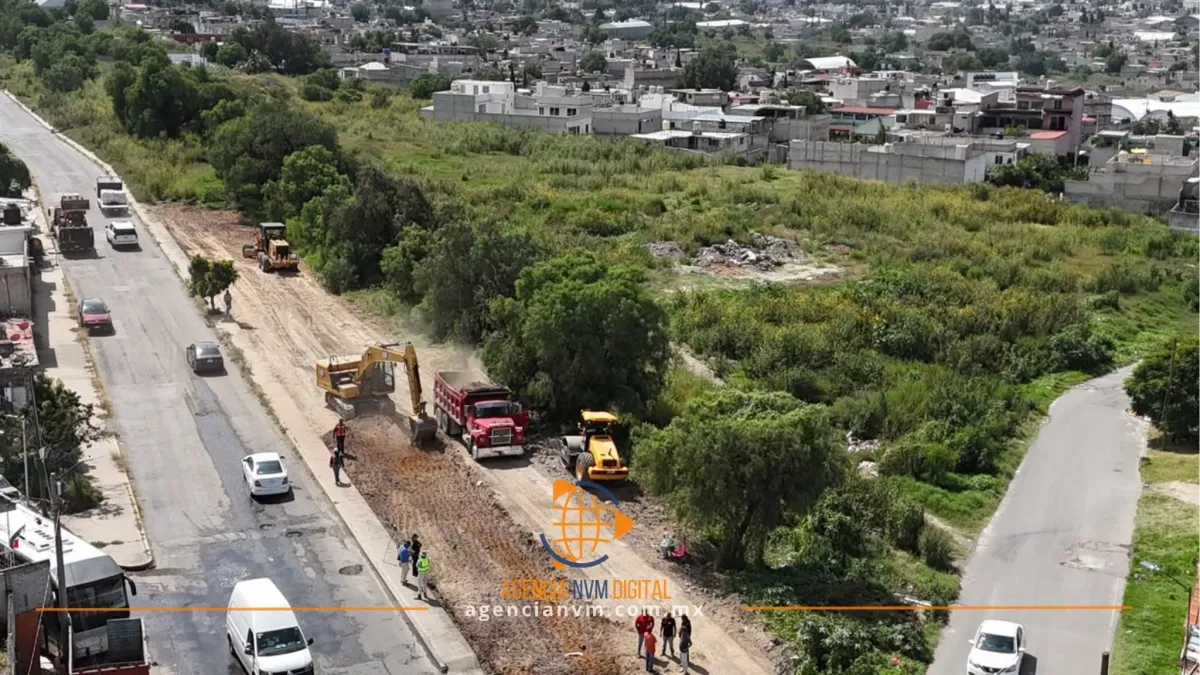 Amplían avenida Canal del Norte para mejorar movilidad