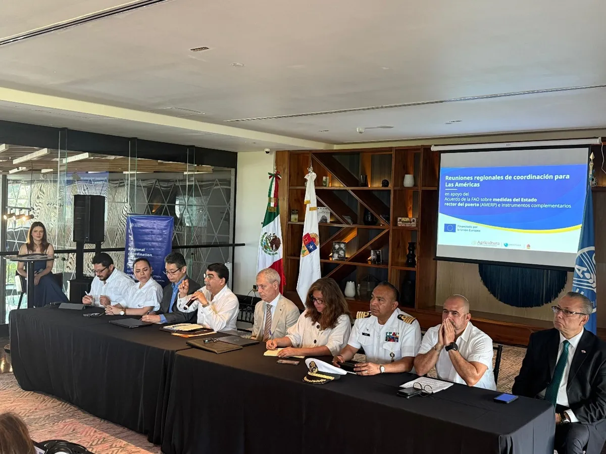 América Latina y el Caribe refuerzan lucha contra la pesca ilegal en Reunión Regional del AMERP en Cancún