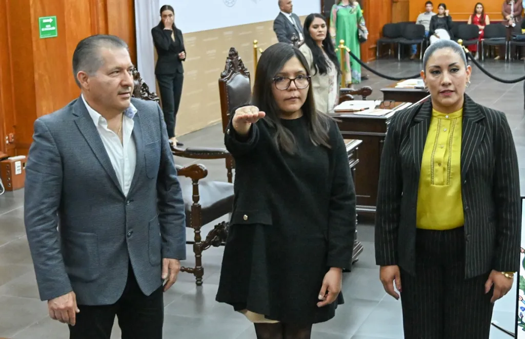 Asume Carolina Rocha despacho de Contraloría del TEEM