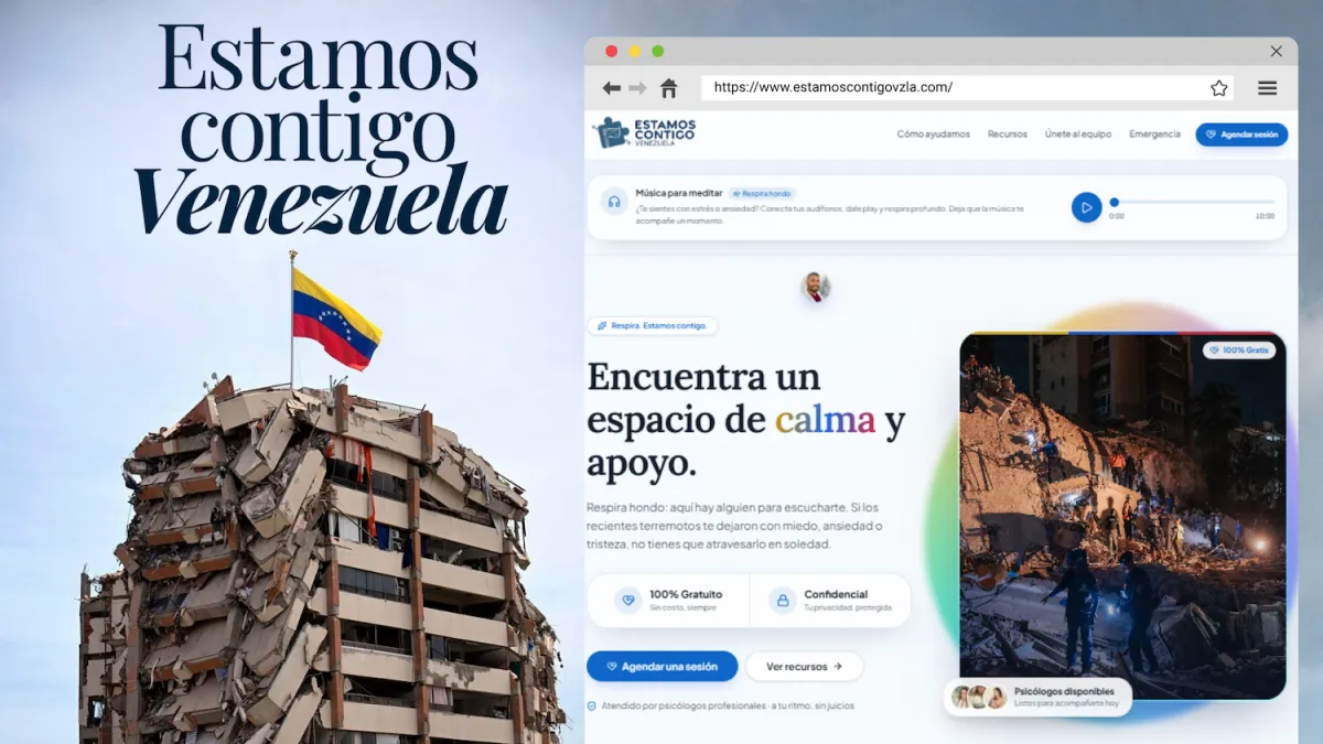 Ofrecen apoyo psicológico gratuito tras terremoto en Venezuela