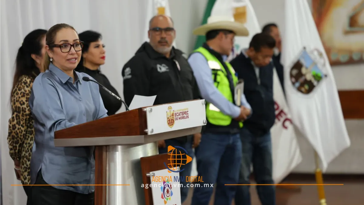 Despliegan histórico operativo nocturno de bacheo 24/7 en Ecatepec