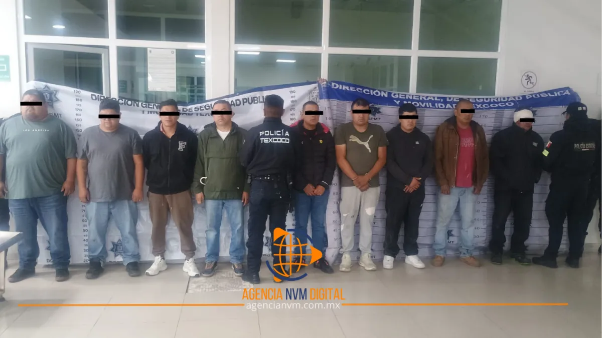 Desarticulan banda dedicada al robo de mercancía en Texcoco