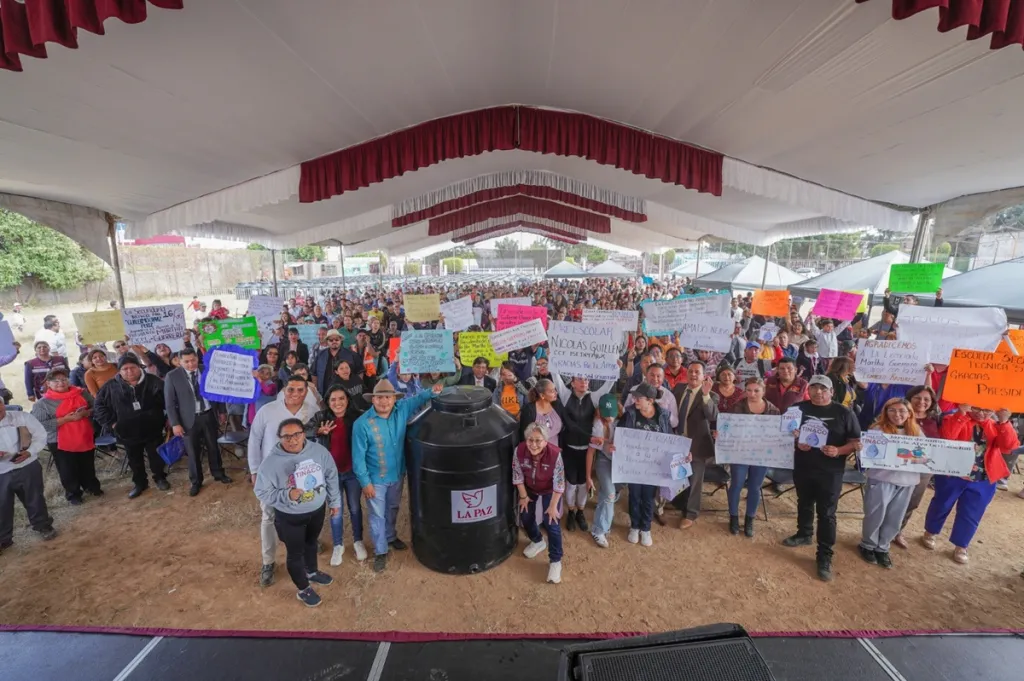 Benefician a zonas bajas de La Paz con almacenamiento hídrico