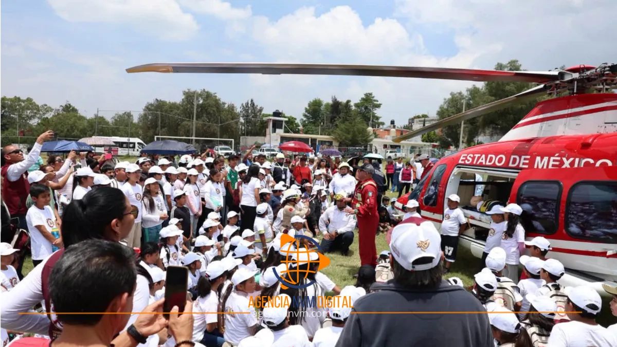 Capacitan a 200 niños teotihuacanos en gestión de riesgos