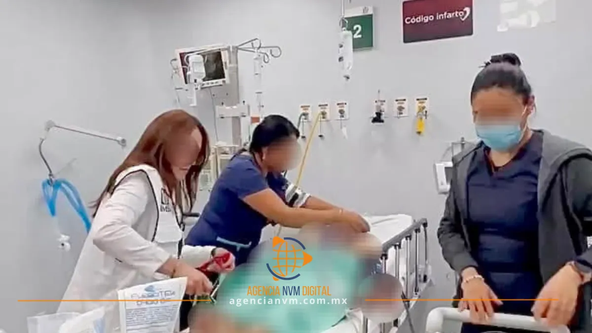 Activan exitoso Código Infarto real en pleno simulacro del IMSS