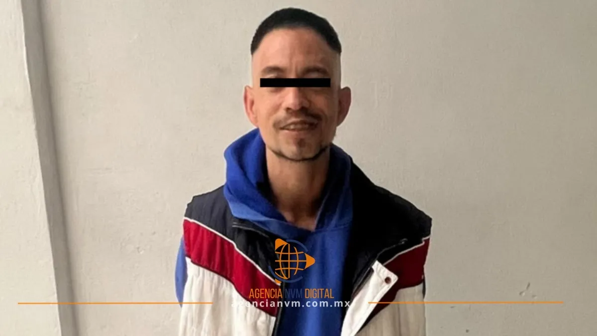Detienen a hombre con arma blanca en Ecatepec