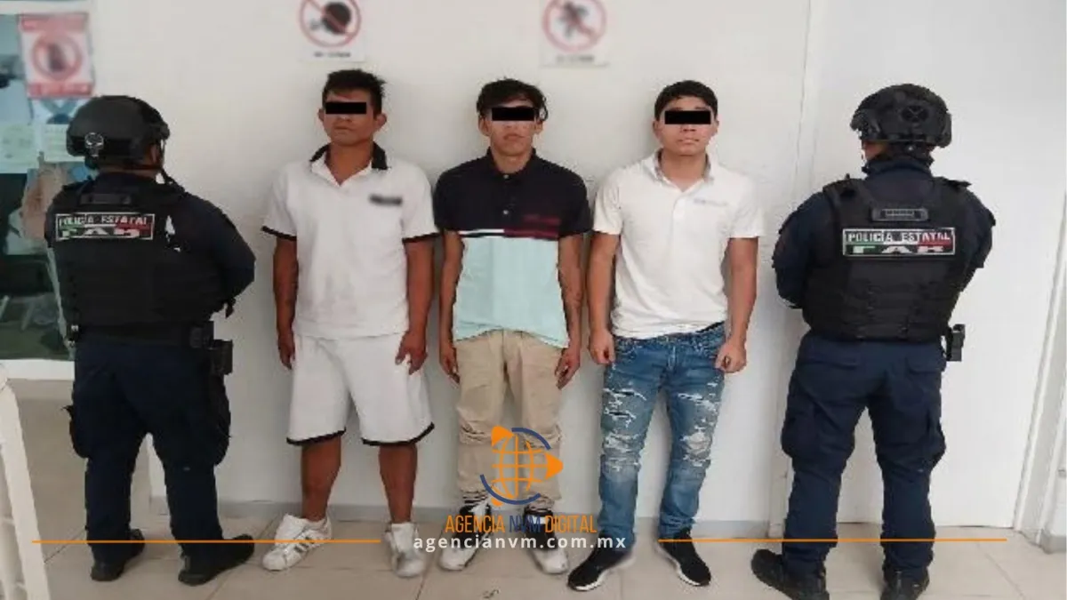 Aseguran armas y posibles drogas tras persecución en Chalco