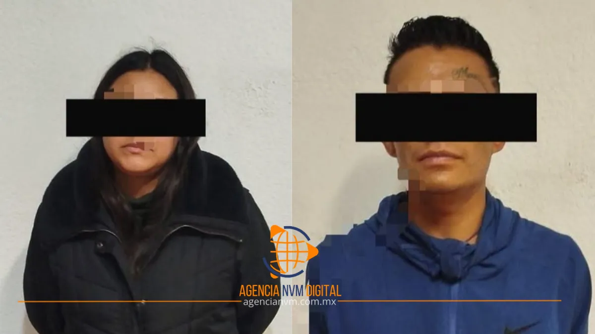 Aseguran a pareja tras operativo coordinado en Temascalapa