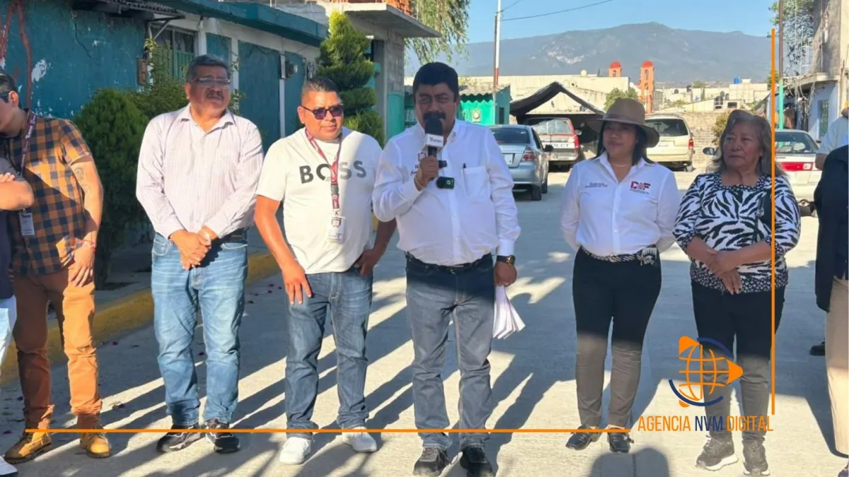 Inaugura gobierno de Texcoco nueva vialidad con concreto hidráulico