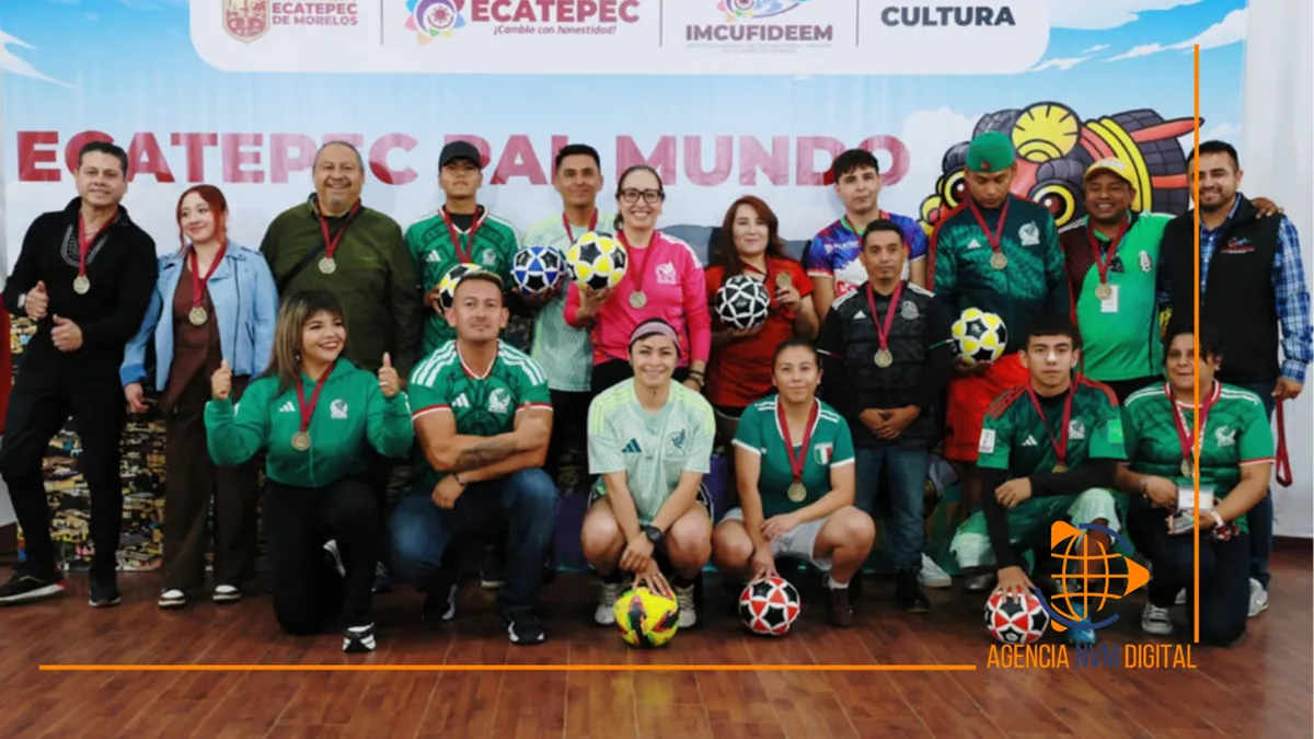 Ecatepec alista corredor cultural y deportivo por el Mundial 2026