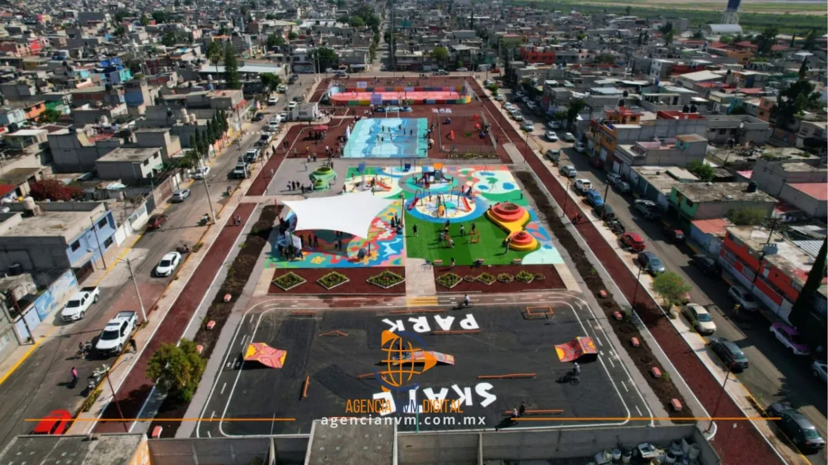 Transforma Ecatepec espacio público de más de nueve mil metros