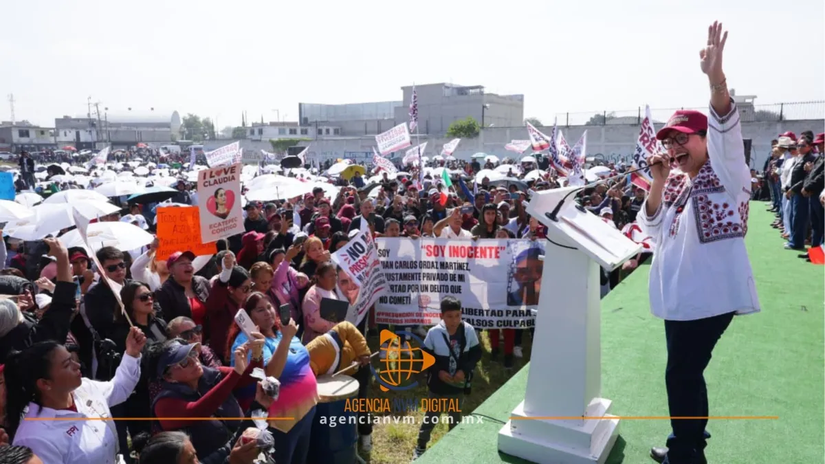 Reúnen a miles en asamblea por la soberanía en Ecatepec