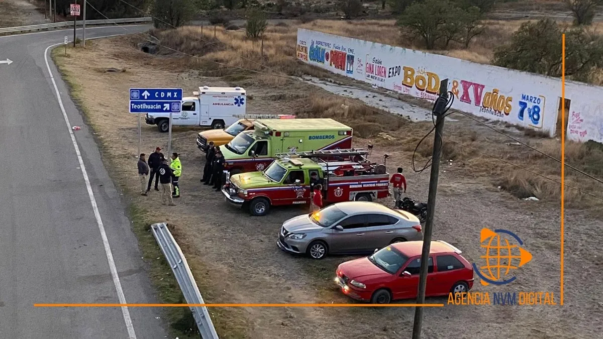 Instalan puesto de auxilio en la México-Tulancingo por Semana Santa.