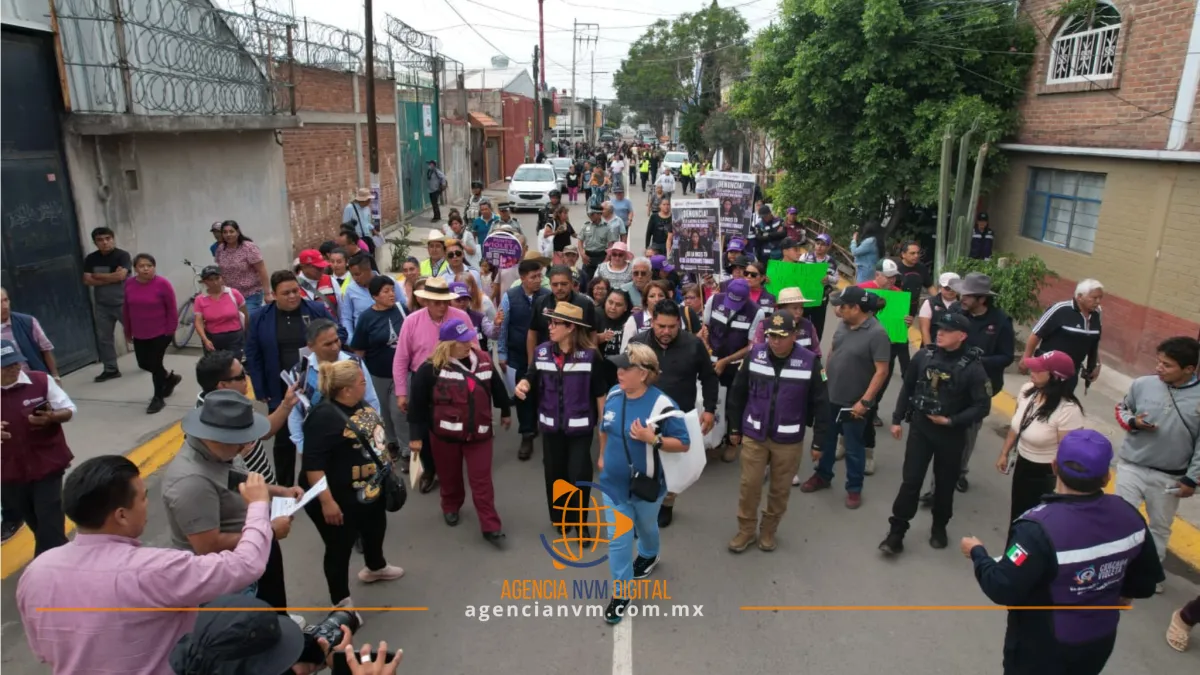 Inauguran repavimentación e intervención histórica de calles en Ecatepec