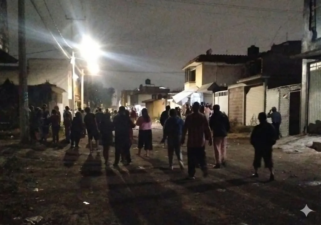 Estalla tanque de gas en Atenco y hiere a tres personas