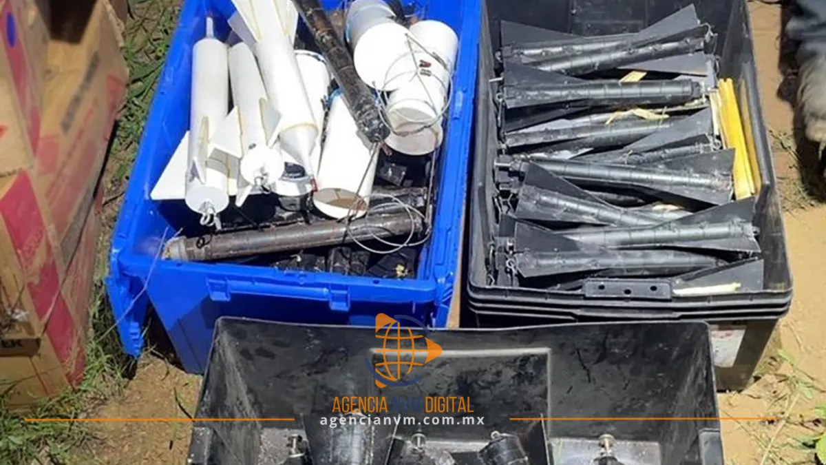 Neutralizan mega arsenal de artefactos explosivos en El Rosario
