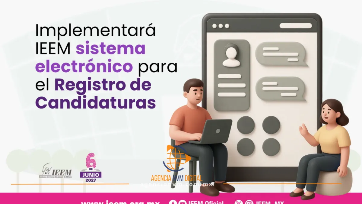 Agiliza IEEM el proceso electoral 2026-2027 con herramienta digital