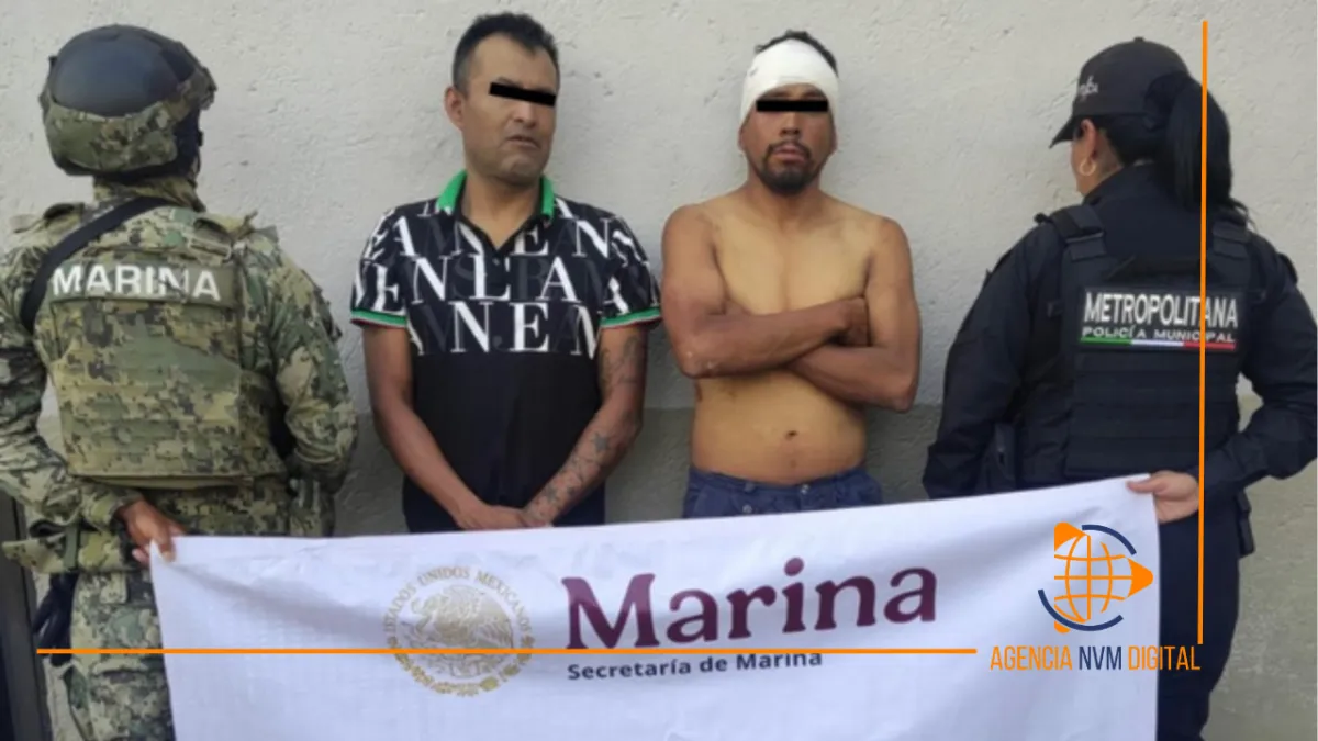 Detienen a presuntos responsables de incendio en autopista Siervo de la Nación