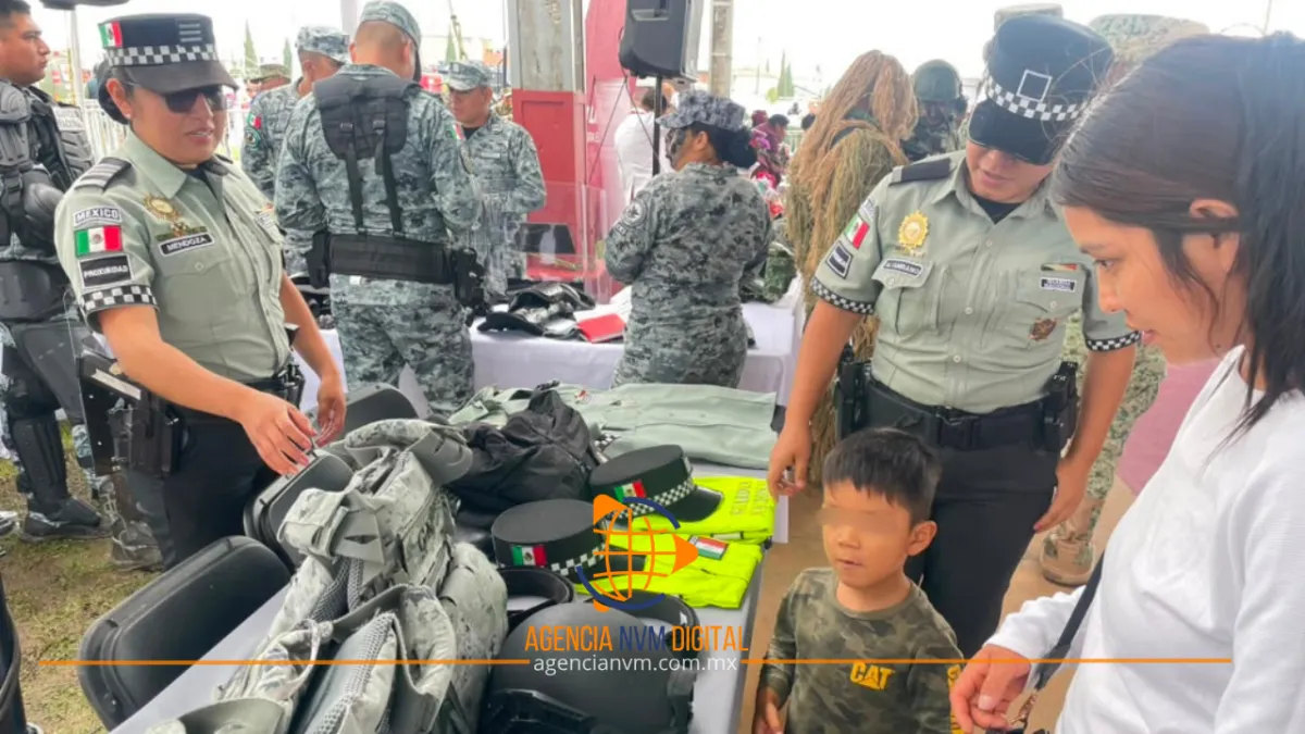 Participa Guardia Nacional en Jornada de Paz en Toluca