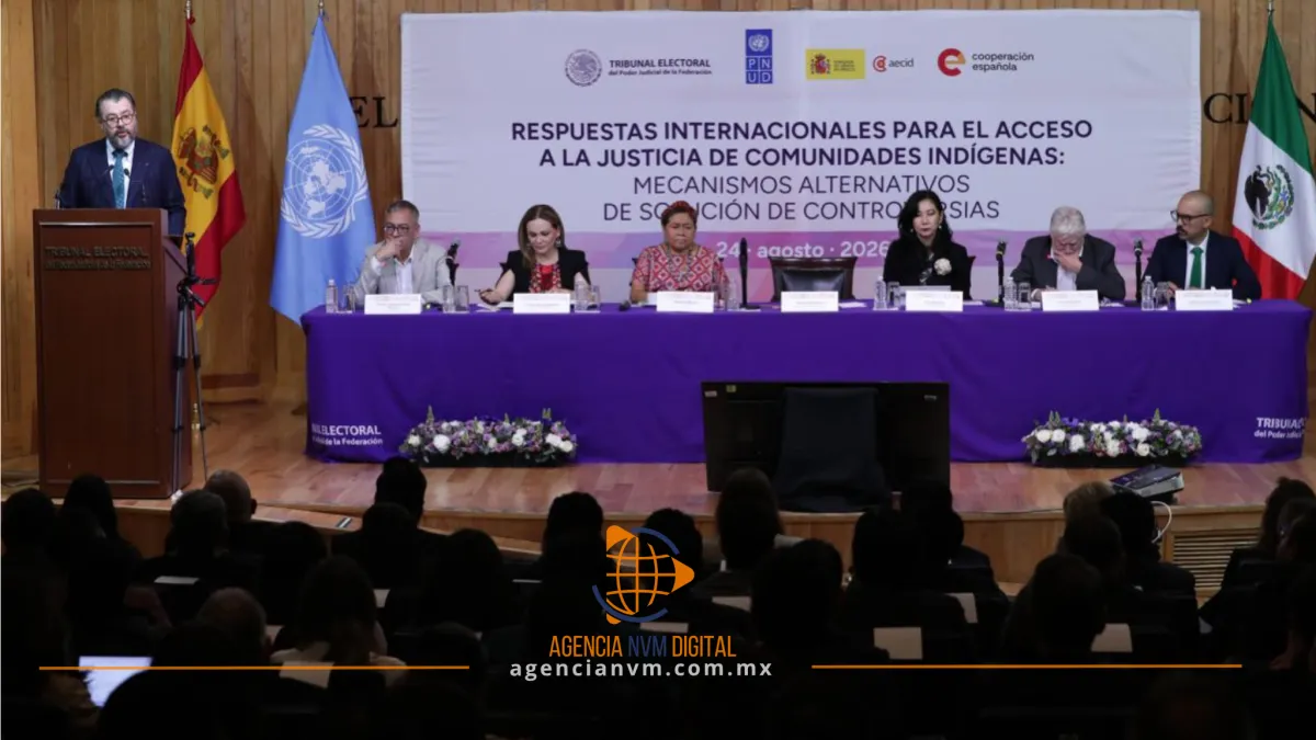 Buscará TEPJF crear grupo internacional por justicia indígena