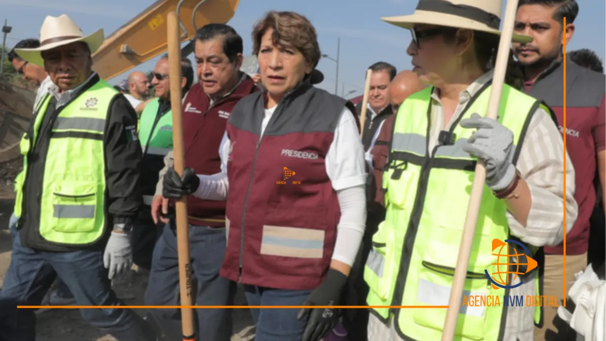 Unen esfuerzos Ecatepec, Nezahualcóyotl y Tlalnepantla en Periférico Oriente.