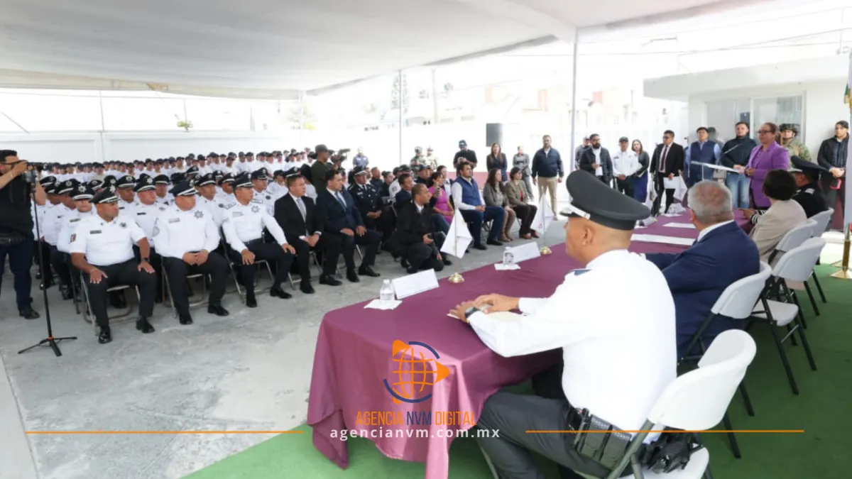 Transforman a la policía de Ecatepec con capacitación nacional de mandos  