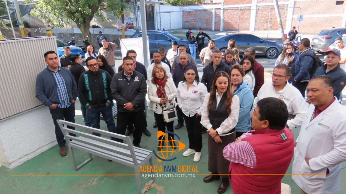 Entregan módulo sanitario en Hospital General Guadalupe Victoria en Texcoco