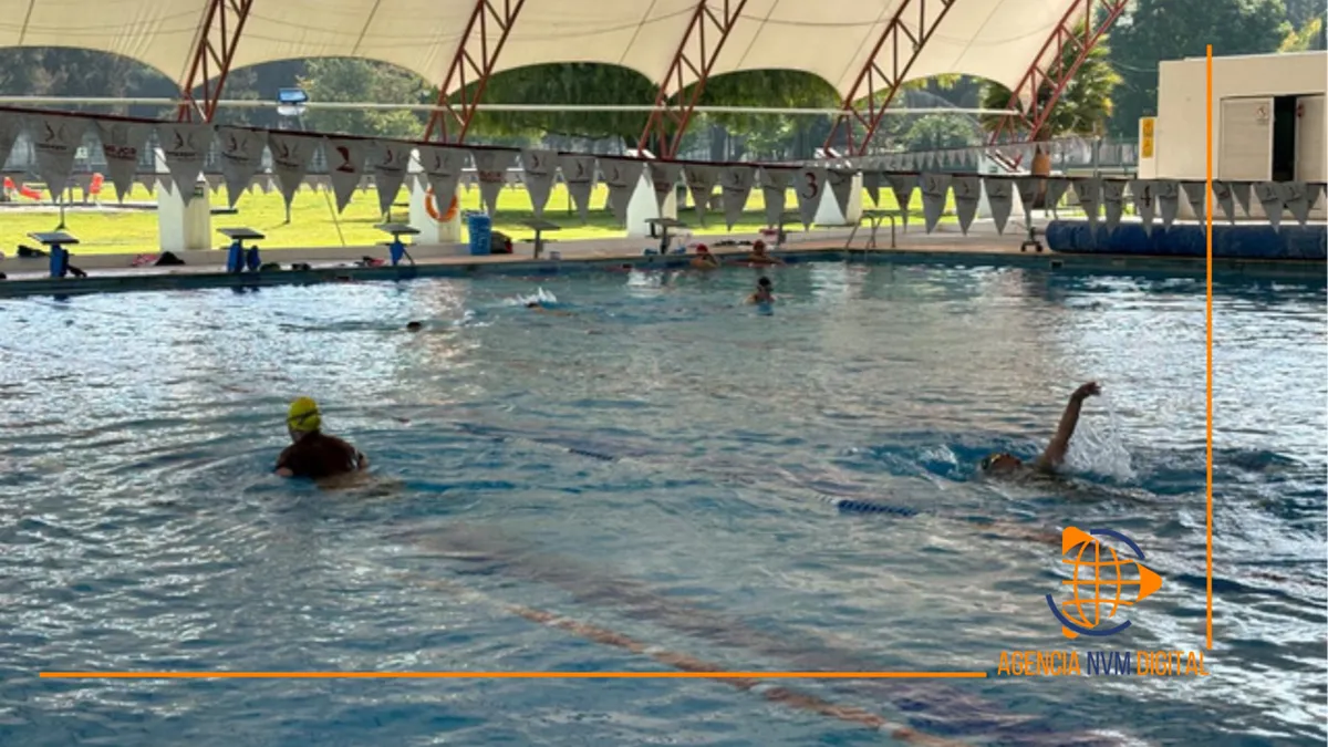 Impulsan clases de natación para todas las edades en Tecámac.
