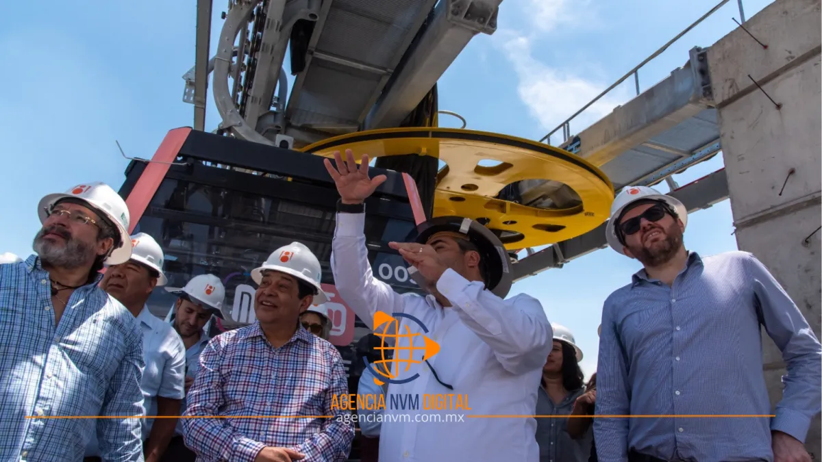 Avanza construcción del Mexicable Línea 3 en Naucalpan