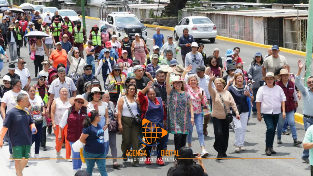 Transforman avenida olvidada por 40 años en Ecatepec