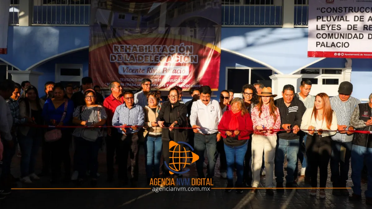 Transforma Texcoco la comunidad de Vicente Riva Palacio