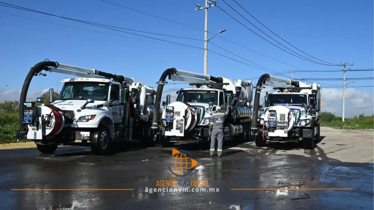 Incorpora Tecámac nuevo camión Vactor para reforzar drenaje