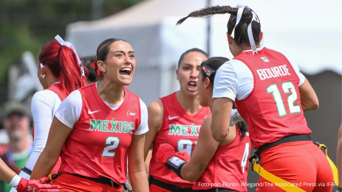 Asegura selección femenil de flag football su pase olímpico a LA28