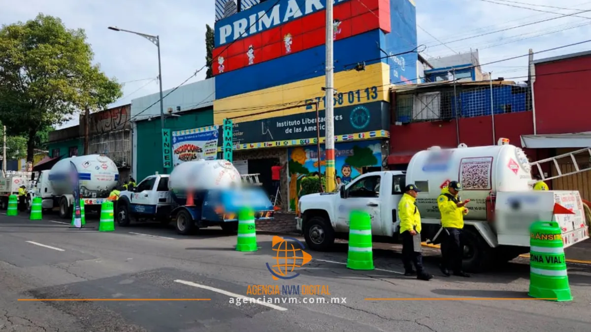Sanciona tránsito de CDMX a cientos de choferes de carga  