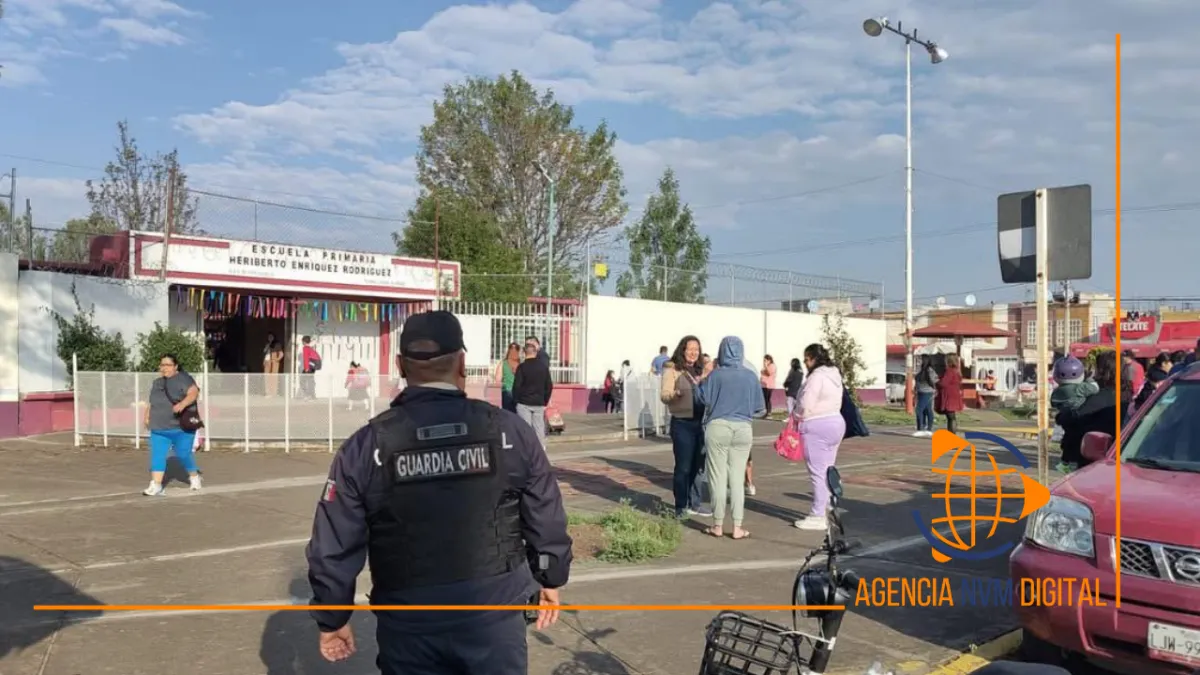 Despliegan vigilancia permanente en escuelas de Tecámac por retorno escolar