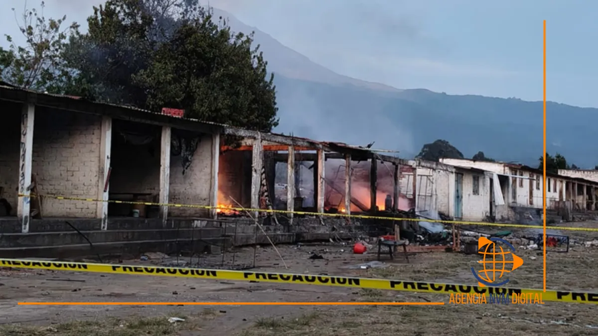 Reportan saldo blanco tras explosión de polvorín en Ozumba