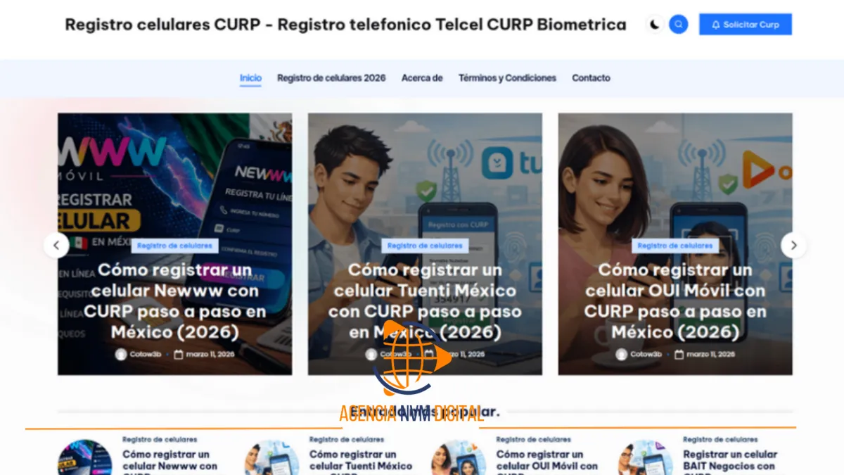 Alertan por páginas falsas tras registro obligatorio de celulares en México