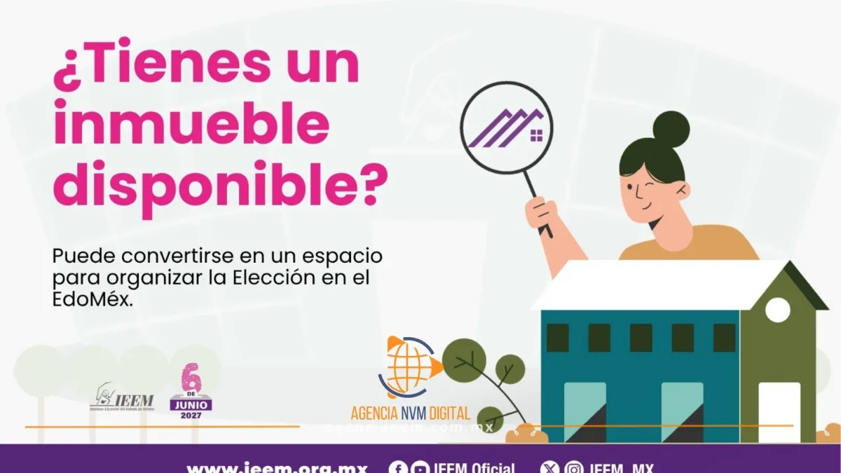 Busca IEEM inmuebles para organizar elecciones mexiquenses