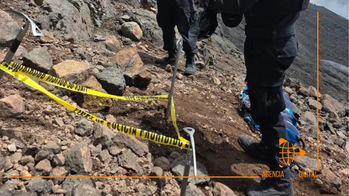 Localizan restos óseos en el volcán Iztaccíhuatl tras denuncia
