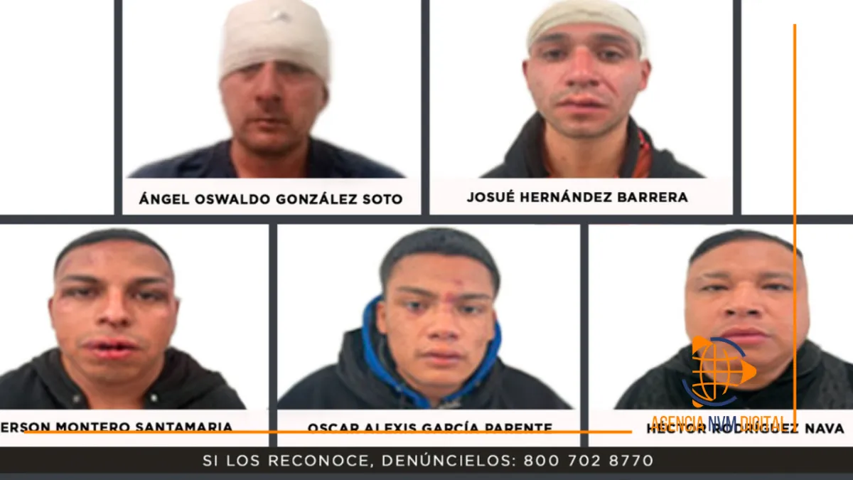 Sentencian a 110 años de prisión a cinco secuestradores en Jilotepec.