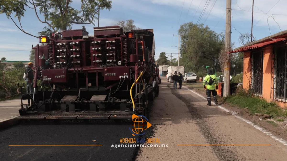 Modernizan vialidades e infraestructura en Tecámac para mejorar la movilidad