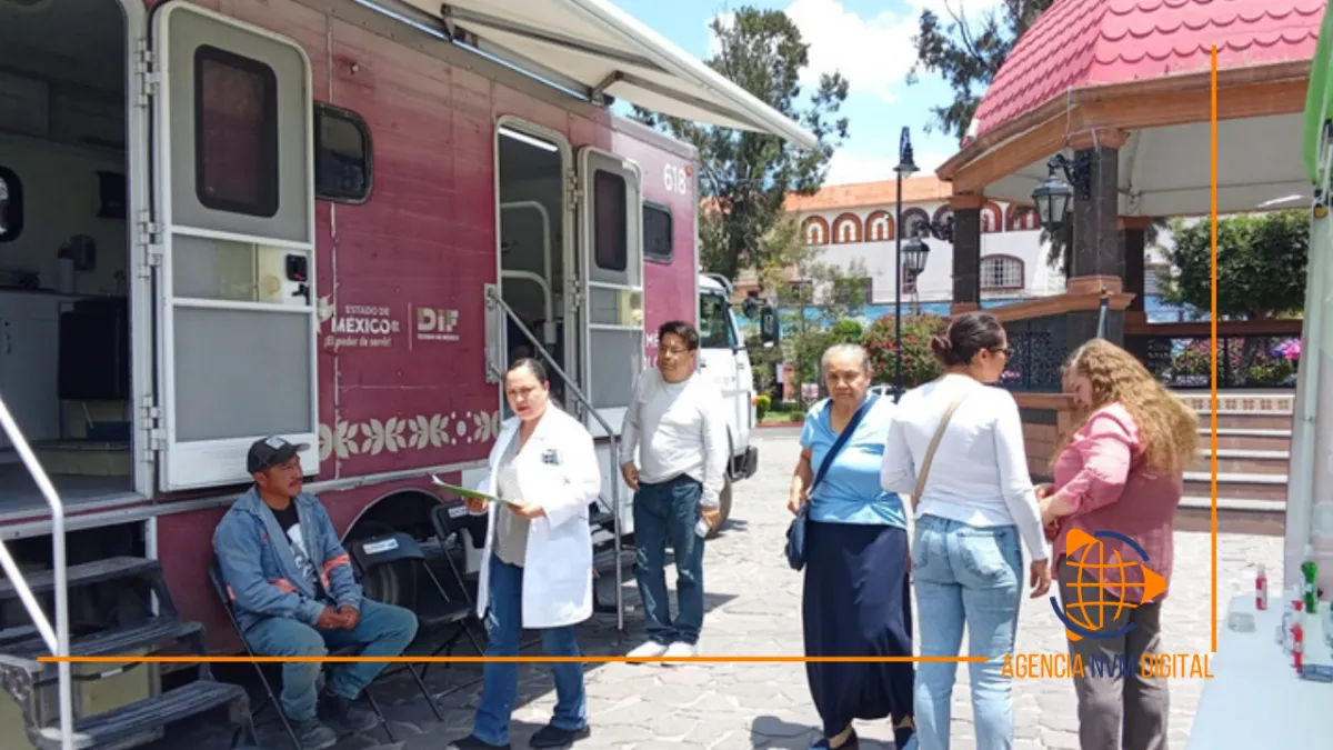 Benefician a habitantes de Teotihuacán con jornada de salud integral