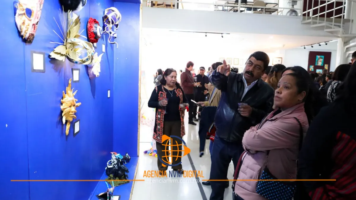 Inauguran exposición artística de estudiantes en FARO Texcoco